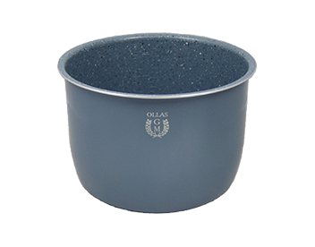 OLLAS GM Cubeta cerámica con Antiadherente tricapa Excélsior. Apta para  ollas programables GM de 6 litros, Gris : : Hogar y cocina